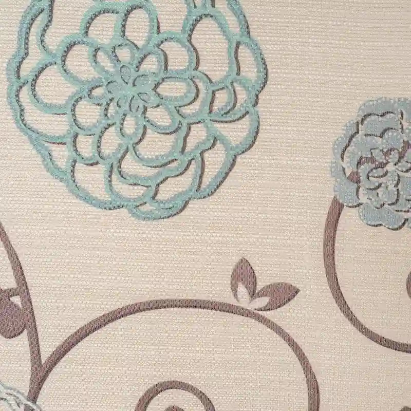 Sofá tapizado de 2 plazas con patas de madera