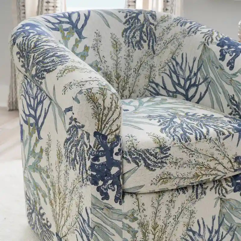 Sillón decorativo giratorio Coastal