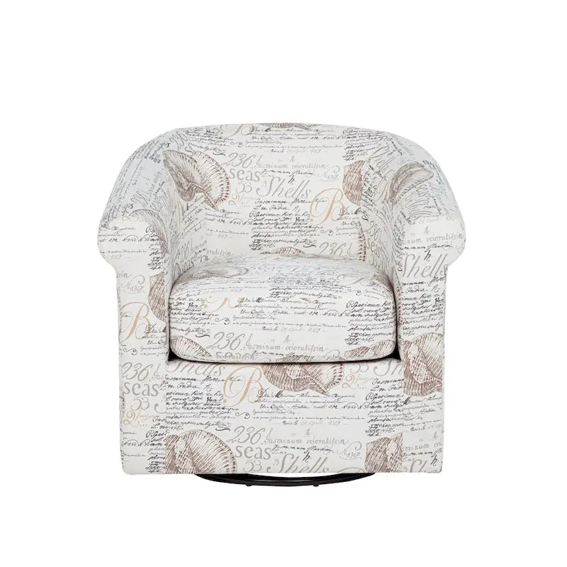 Sillón decorativo giratorio Coastal
