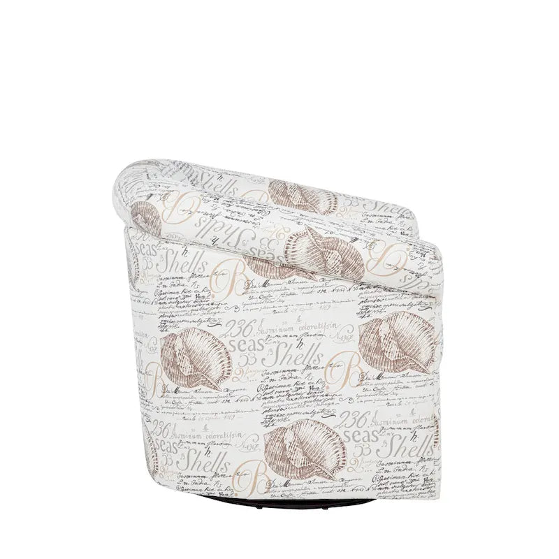 Sillón decorativo giratorio Coastal