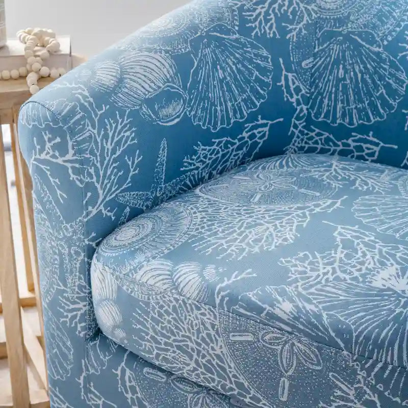 Sillón decorativo giratorio Coastal