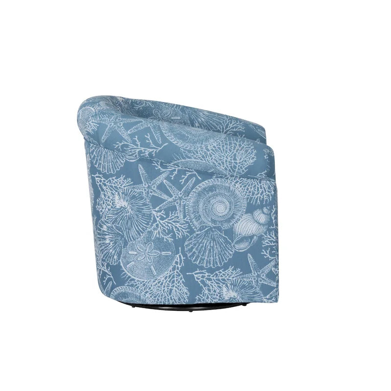 Sillón decorativo giratorio Coastal