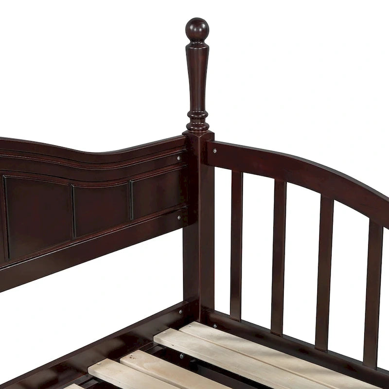 Sofá Cama Doble de Madera con 2 Cajones y Nido