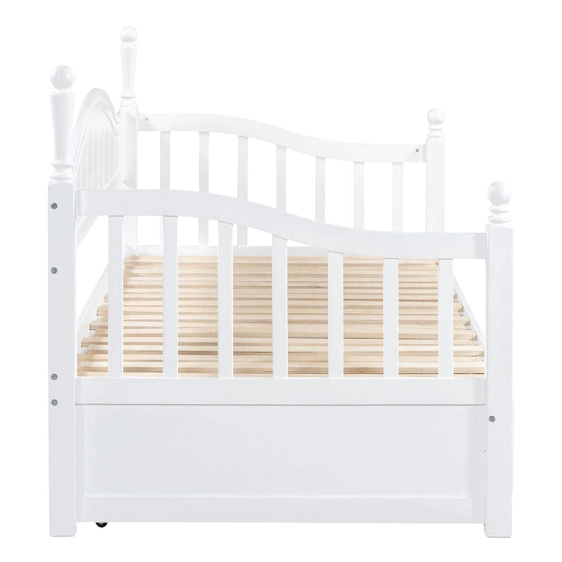 Sofá Cama Doble de Madera con 2 Cajones y Nido