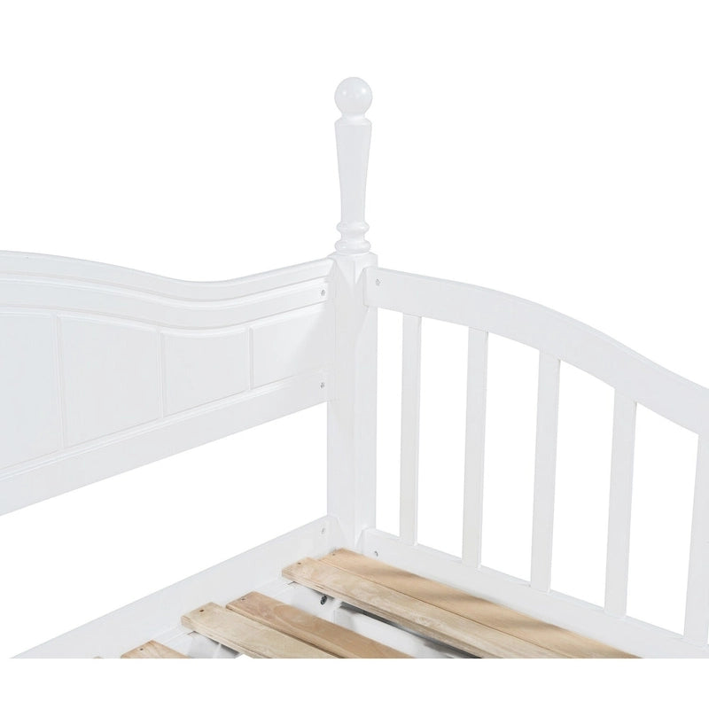 Sofá Cama Doble de Madera con 2 Cajones y Nido