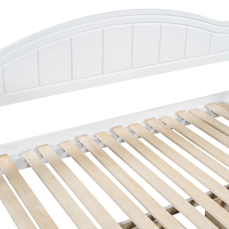 Sofá Cama Doble de Madera con 2 Cajones y Nido