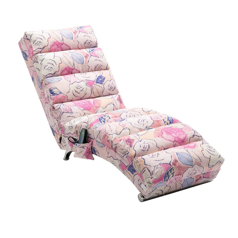 Sillón Chaise Lounge de Lino para Interiores, Tumbona Larga Moderna para Oficina o Sala de Estar