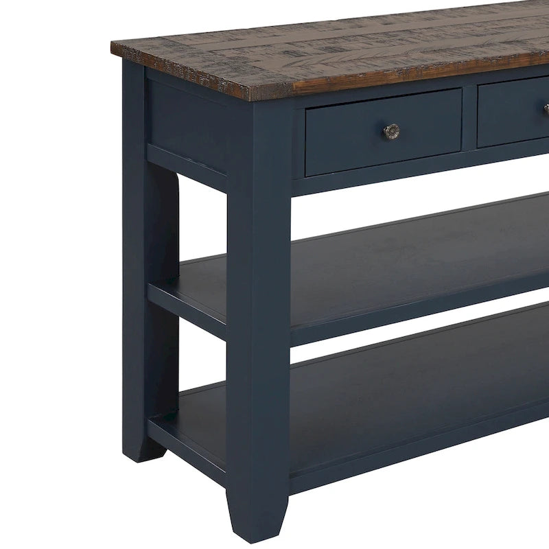 Mesa de consola moderna para entrada, mesa auxiliar de sofá