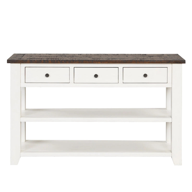Mesa de consola moderna para entrada, mesa auxiliar de sofá
