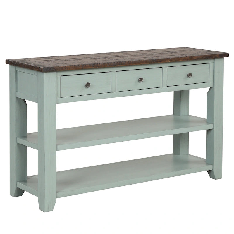 Mesa de consola moderna para entrada, mesa auxiliar de sofá