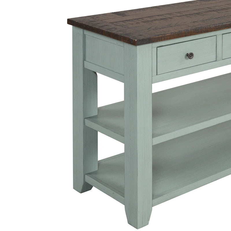 Mesa de consola moderna para entrada, mesa auxiliar de sofá