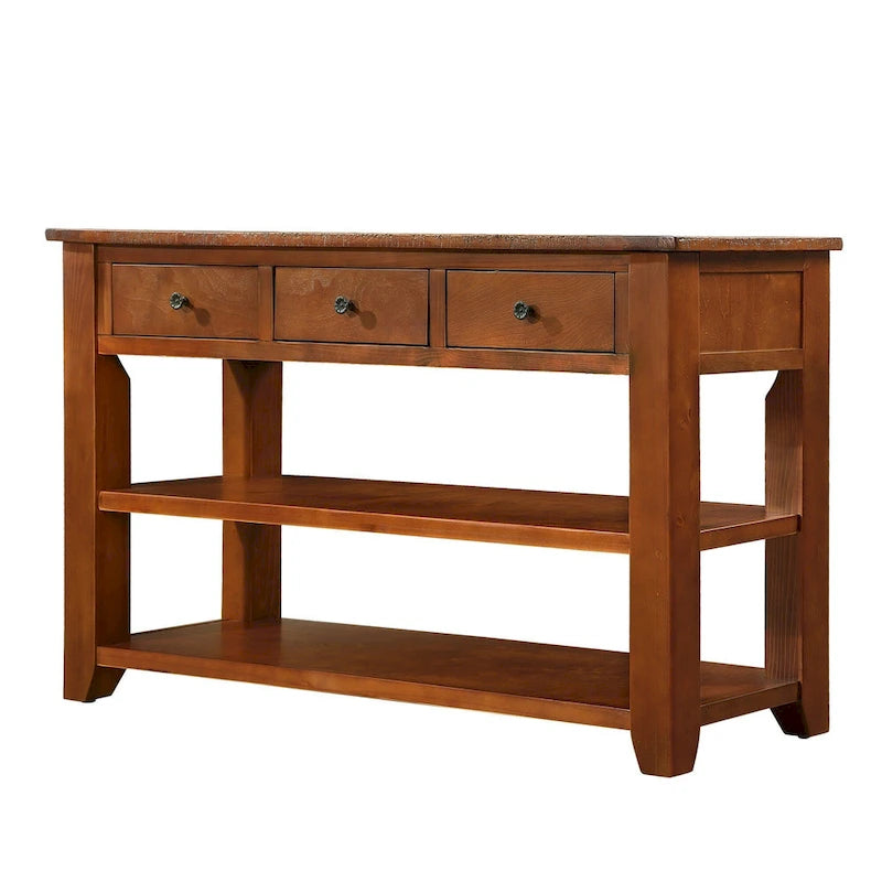 Mesa de consola moderna para entrada, mesa auxiliar de sofá