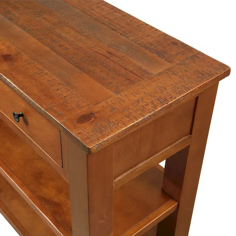 Mesa de consola moderna para entrada, mesa auxiliar de sofá
