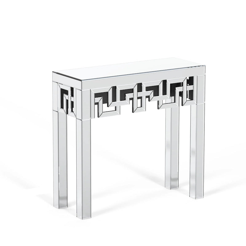 Mesa Consola Veneciana Espejada Griega Moderna