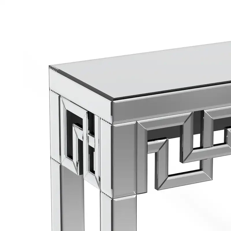 Mesa Consola Veneciana Espejada Griega Moderna
