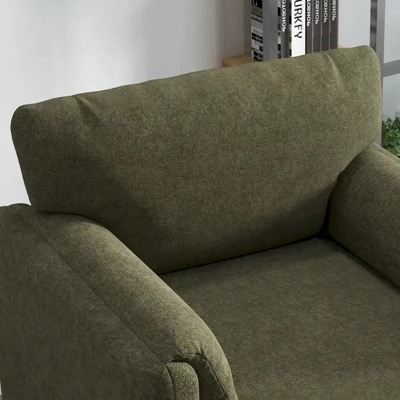 Sillón decorativo tapizado – Asiento individual