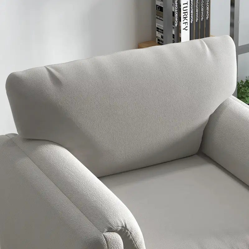 Sillón decorativo tapizado – Asiento individual
