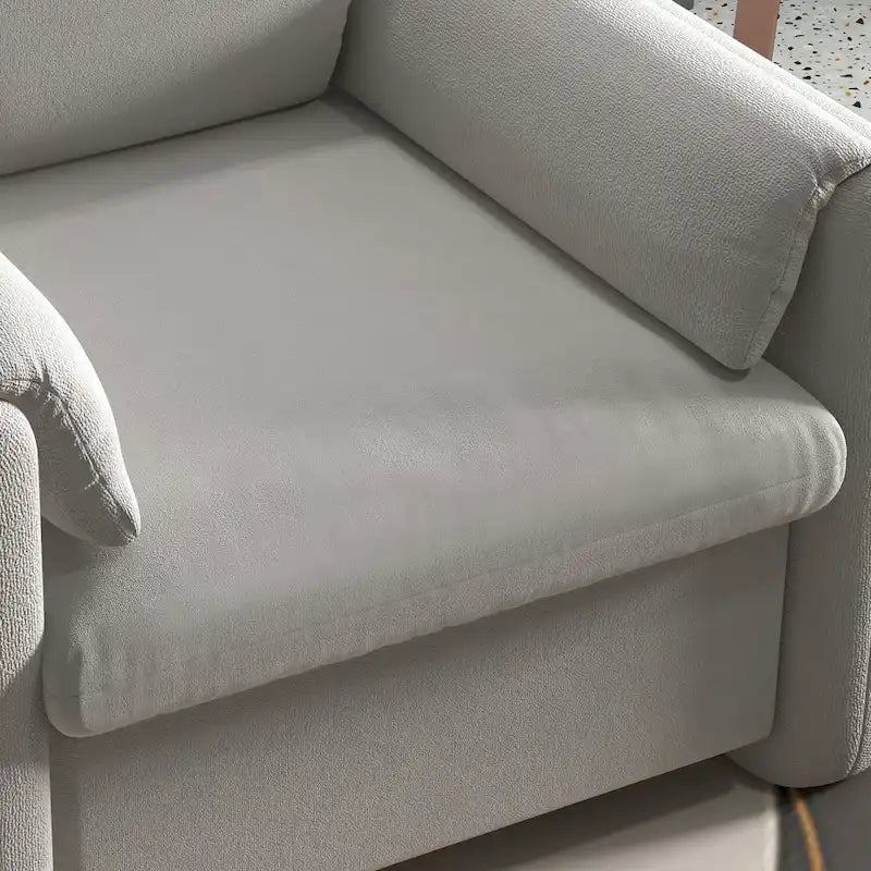 Sillón decorativo tapizado – Asiento individual