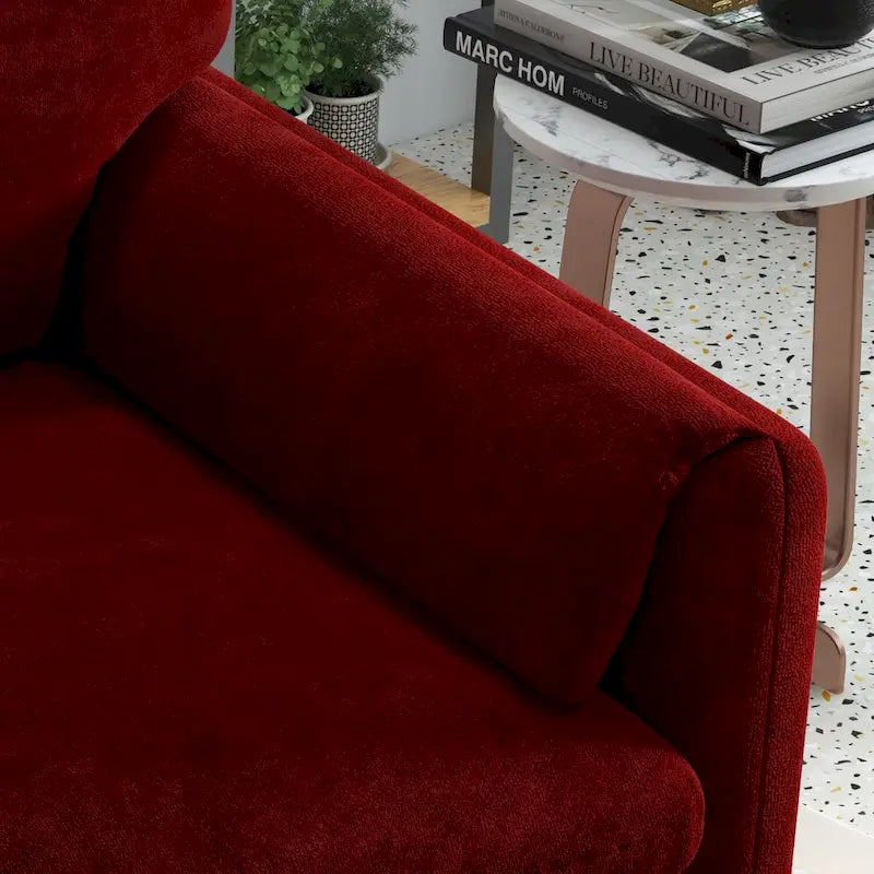 Sillón decorativo tapizado – Asiento individual