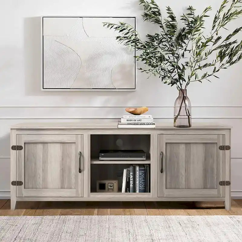 Mueble de almacenamiento de madera para televisor de hasta 80 pulgadas