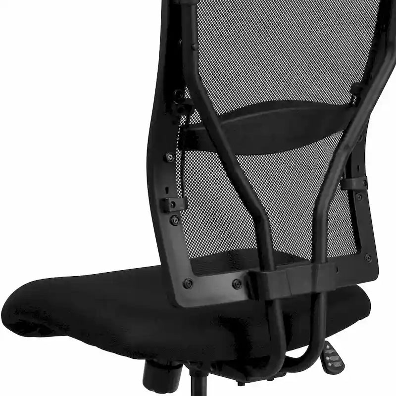 Sillón giratorio ergonómico ejecutivo de malla para oficina Big & Tall con capacidad de 180 kg