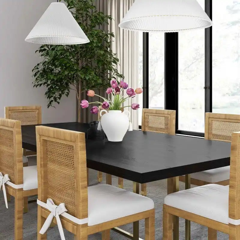 Silla de comedor Amara de ratán