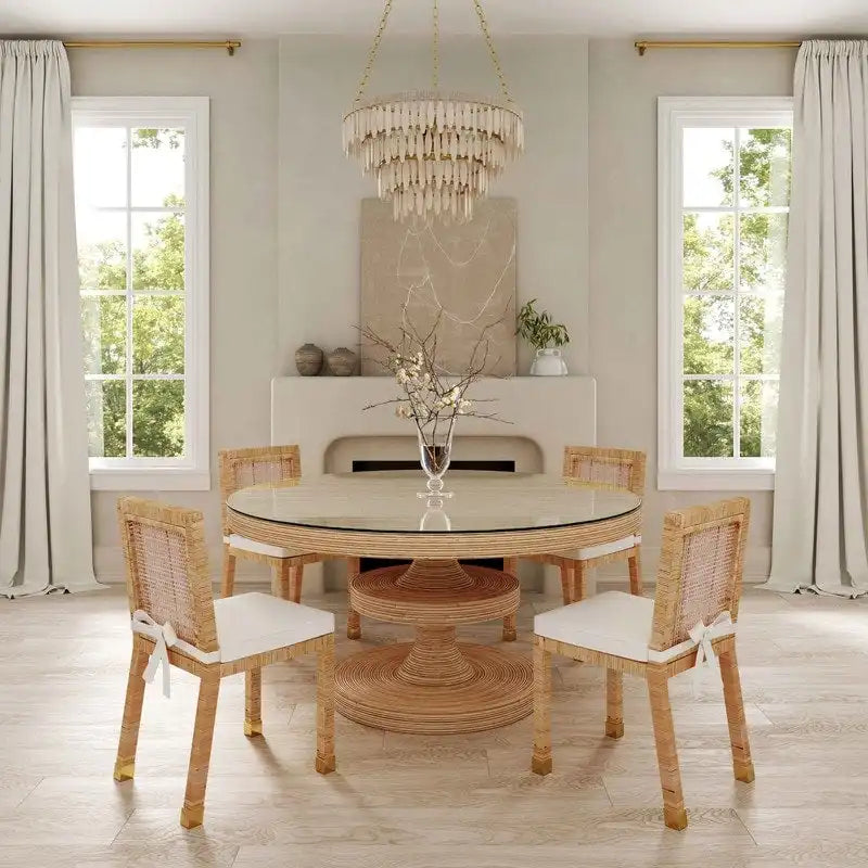 Silla de comedor Amara de ratán