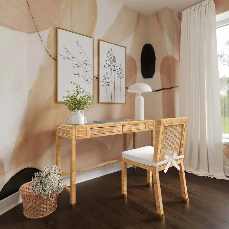 Silla de comedor Amara de ratán