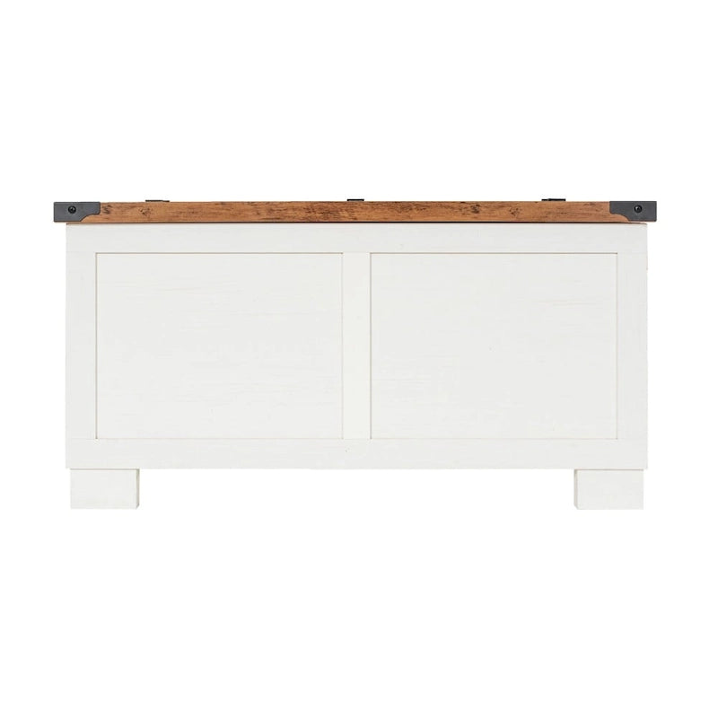 Mesa de centro elevable con almacenamiento y compartimentos con bisagras