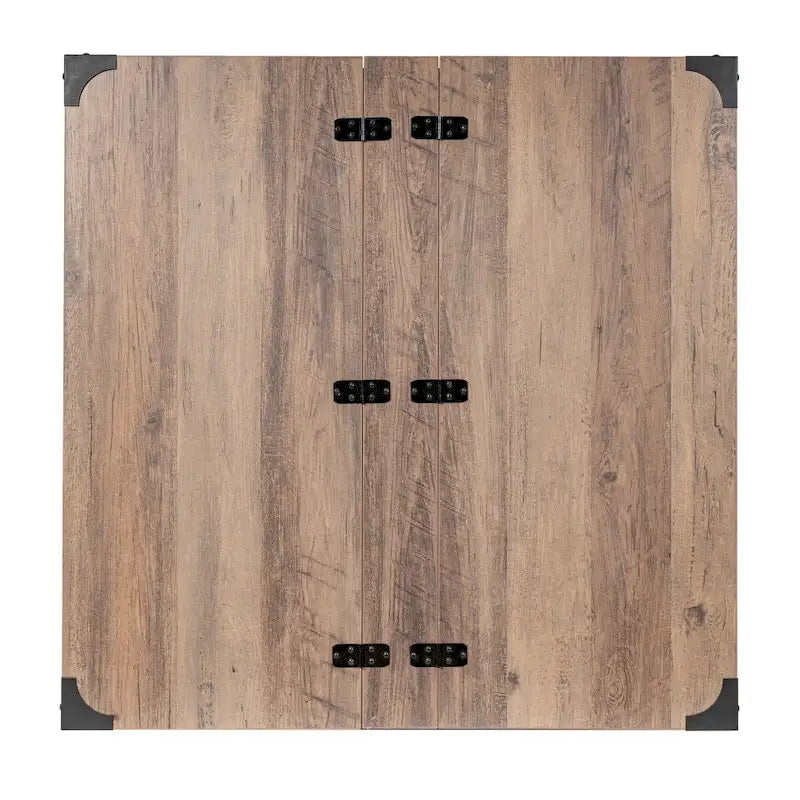 Mesa de centro elevable con almacenamiento y compartimentos con bisagras