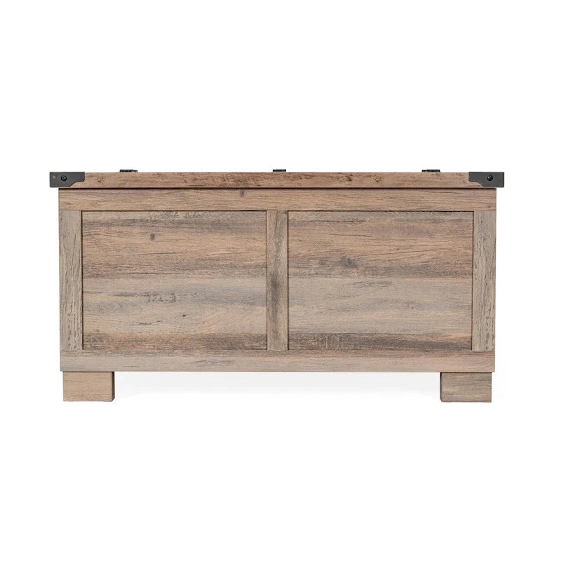 Mesa de centro elevable con almacenamiento y compartimentos con bisagras