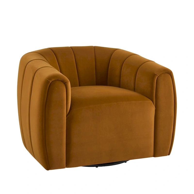 Sillón giratorio club moderno Monroe para interiores de Christopher Knight Home