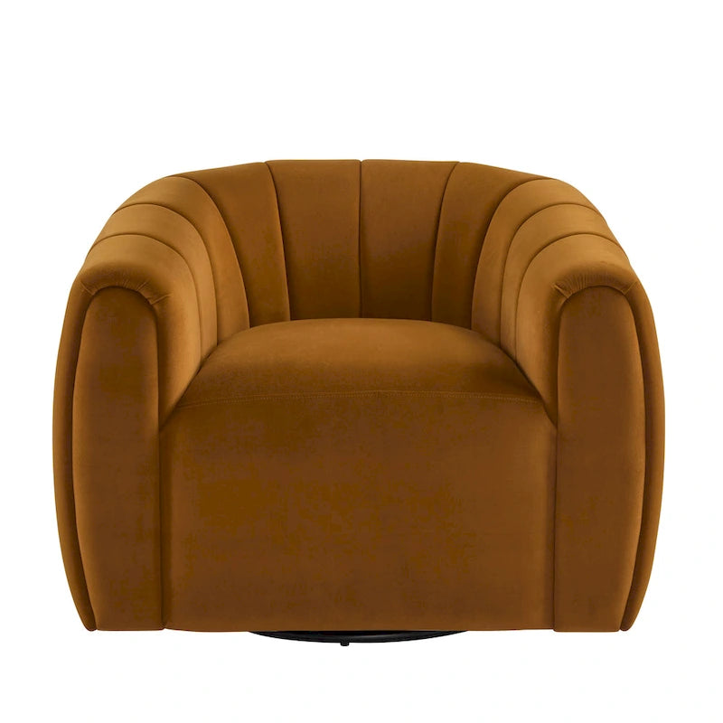 Sillón giratorio club moderno Monroe para interiores de Christopher Knight Home