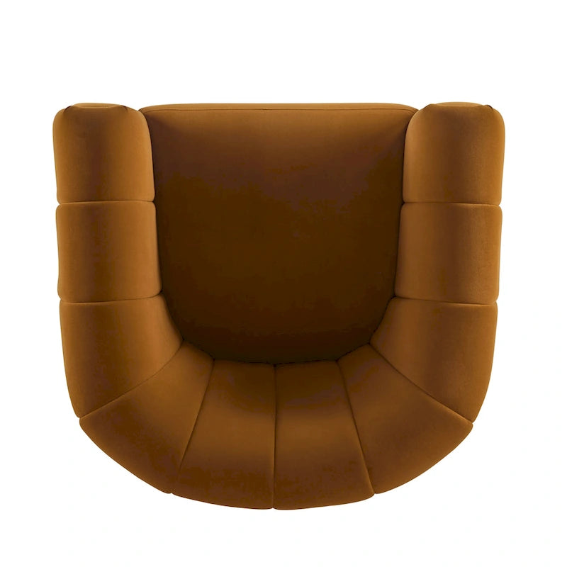 Sillón giratorio club moderno Monroe para interiores de Christopher Knight Home