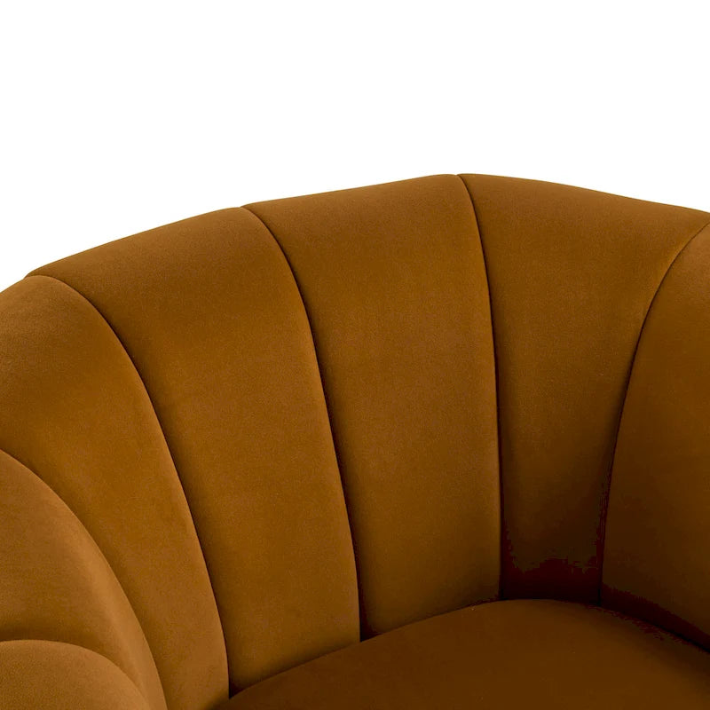 Sillón giratorio club moderno Monroe para interiores de Christopher Knight Home