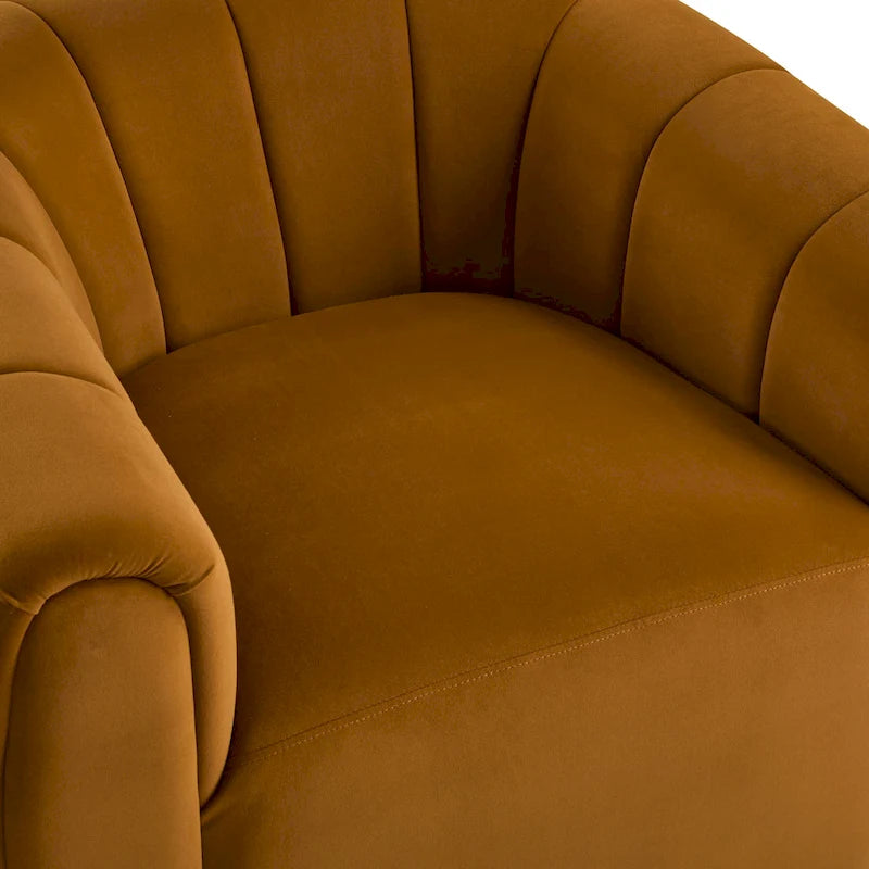 Sillón giratorio club moderno Monroe para interiores de Christopher Knight Home