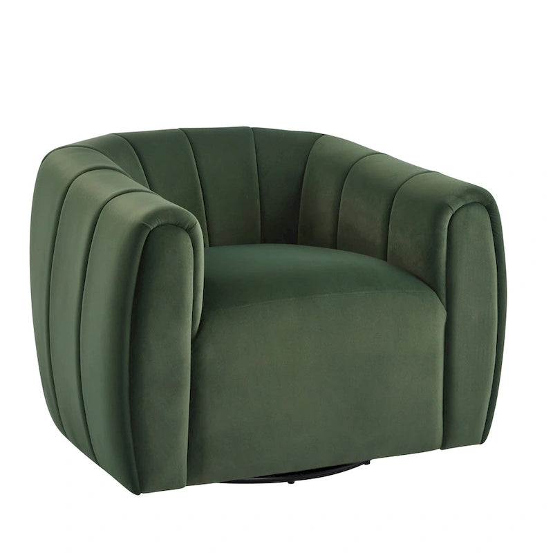 Sillón giratorio club moderno Monroe para interiores de Christopher Knight Home