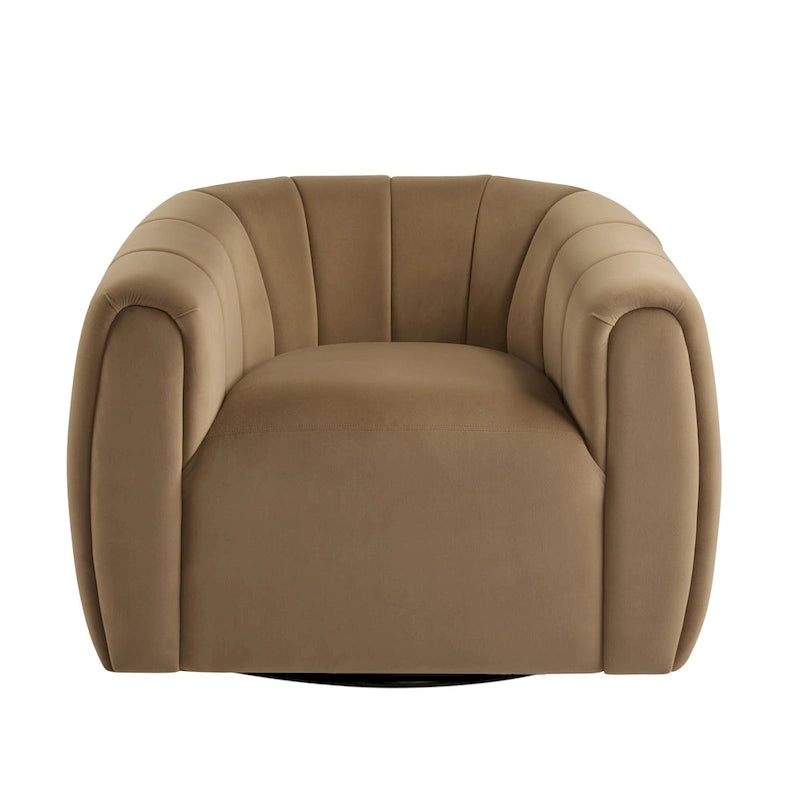 Sillón giratorio club moderno Monroe para interiores de Christopher Knight Home