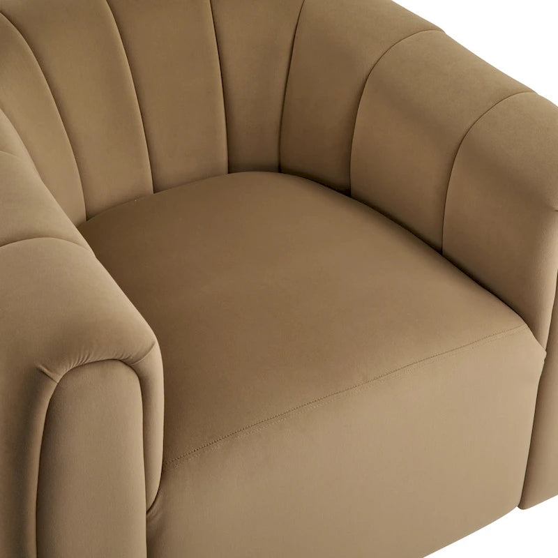 Sillón giratorio club moderno Monroe para interiores de Christopher Knight Home