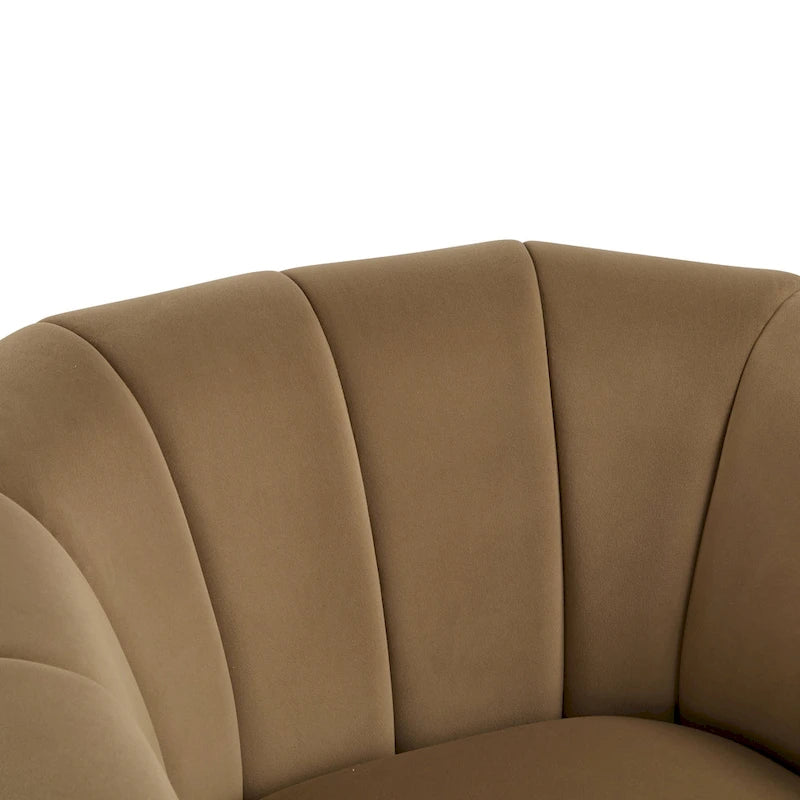 Sillón giratorio club moderno Monroe para interiores de Christopher Knight Home