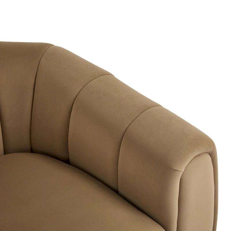Sillón giratorio club moderno Monroe para interiores de Christopher Knight Home