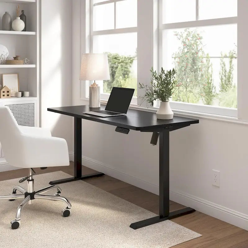 Escritorio eléctrico elevable de 55" de ancho x 24" de profundidad