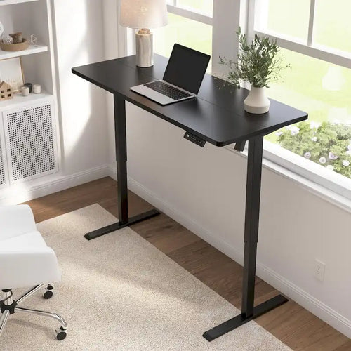 Escritorio eléctrico elevable de 55" de ancho x 24" de profundidad
