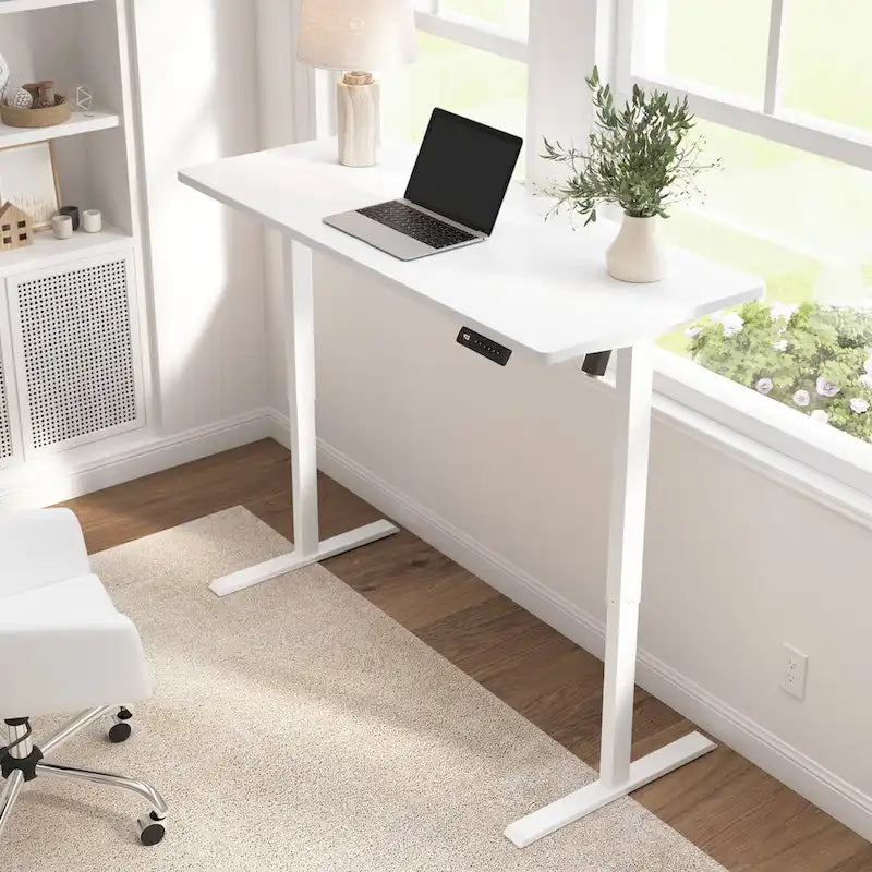 Escritorio eléctrico elevable de 55" de ancho x 24" de profundidad