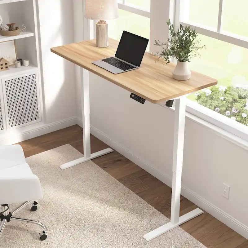 Escritorio eléctrico elevable de 55" de ancho x 24" de profundidad