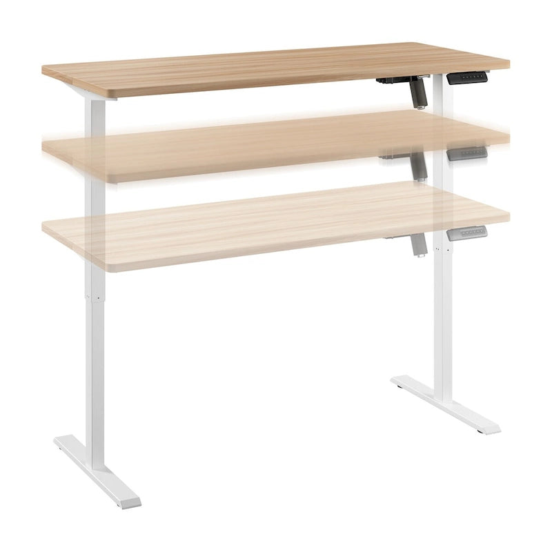 Escritorio eléctrico elevable de 55" de ancho x 24" de profundidad